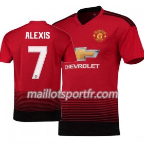 Maillot de Foot Manchester United Alexis Sanchez 7 Domicile 2018/19